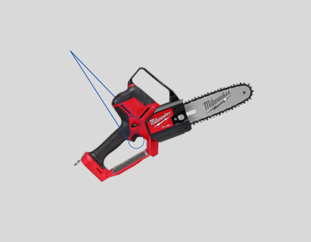 Milwaukee mini chainsaw m18 new arrivals